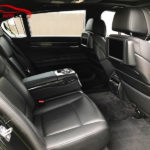 Фото кожаного салона автомобиля BMW 7 F01