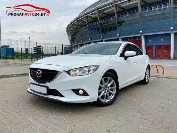 Mazda 6 в аренду с водителем и без водителя