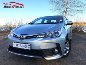 Прокат Toyota Corolla 2017 г.в без водителя на сутки и длительный срок
