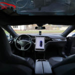 Tesla Model s с автопилотом