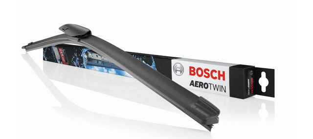 Инновационное крепление AeroClip улучшает аэродинамику щёток Bosch