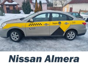 Аренда Nissan Almera под такси с правом выкупа