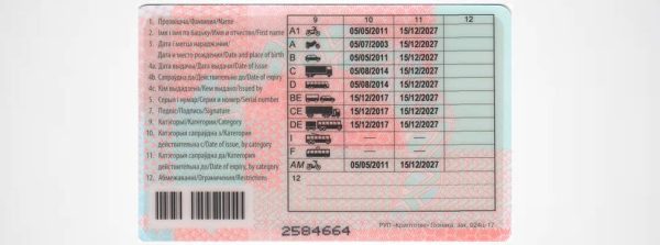 Категории водительских прав в Беларуси с расшифровкой