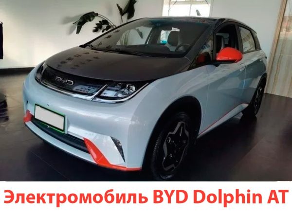 Электромобиль BYD DOLPHIN 2022 акпп фото